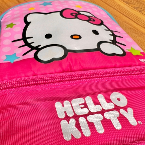 HELLO KITTY X Thermos Lunch Bag insulated pink tote purse zipper food storage - Picture 2 of 8